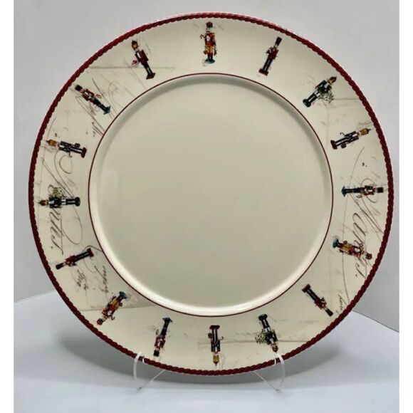 WILLIAMS-SONOMA Nutcracker 11.25” Plate / New - Picture 2 of 4